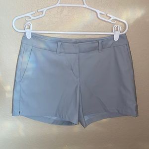 Nike light grey dri fit golf shorts